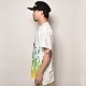 Flames & Skull T-Shirt�ʥե졼�ॹ�������� T����ġ˥ۥ磻�ȡߥ�������/�饤�॰�꡼�� [a-3837]