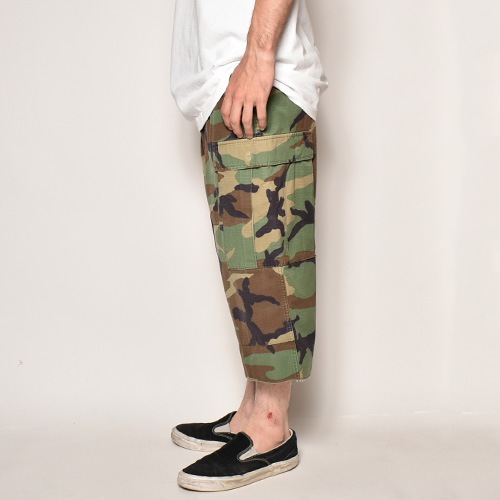 US Army/Cropped 6Pocket BDU PantsUSߡ ʬ6ݥåȥѥġ˥åɥɥ åץȥå/M [z-3998]