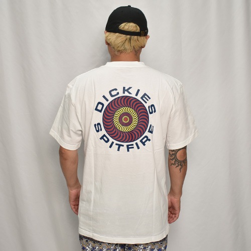 Dickies SkateboardingSpitfire/Swiri Overlay S/S T-Shirtʥǥåȥܡǥ󥰡ߥԥåȥե䡼 Tġ [a-8057]