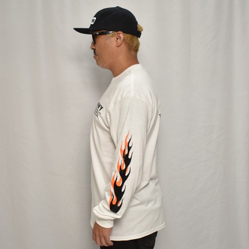 HWY��US/Hawg L/S T-Shirt�ʥ��������֥�塼�磻�ߥ��� T����ġ˥ۥ磻�ȡߥ���󥸡ߥ֥�å� [a-8208]