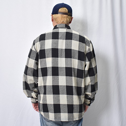 Rothco��US/Vintage Faded Flannel L/S Shirt(�������ߥ��� �ե��ͥ륷���)���졼�ߥ֥�å� [a-8469]