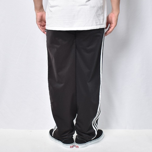  アディダス トラックジャージ パンツ S Adidas/3-Stripes Track Pants（アディダス トラックパンツ）ブラック