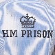 HM Prison Service/S/S Striped ShirtHMץꥺ 硼ȥ꡼֥ġ˥饤ȥ֥롼ߥۥ磻/M [u-9844]