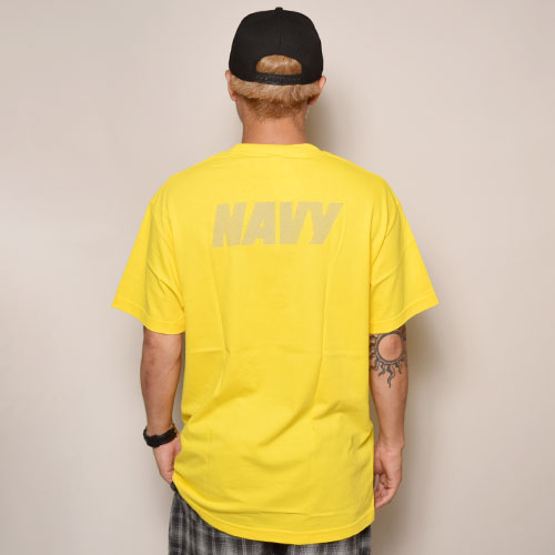Reflective NAVY Logo T-Shirtʥե쥯ͥӡTġ˥ [a-3233]