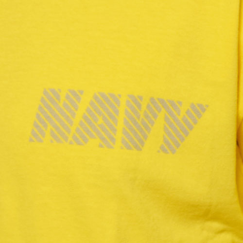 Reflective NAVY Logo T-Shirtʥե쥯ͥӡTġ˥ [a-3233]