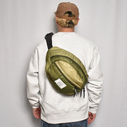 Customized US Military USカスタマイズ ファニーパック Us Customized US Military/M-65 Quilted Liner Body Bag 