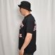 Hells Angels New Roc City/Flaming Skull S/S T-Shirt w/Back Print�ʥإ륺���󥸥��륹 T����ġ˥֥�å� [a-7932]