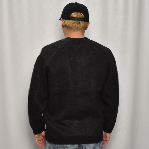 Towncraft×US/Souvenir Skull Cardigan（タウンクラフト×アス シャギー