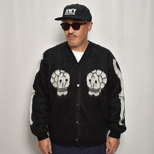 TowncraftUS/Souvenir Skull Cardiganʥ󥯥եȡߥ 㥮˥åȥǥ˥֥å [a-8175]