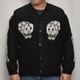 Towncraft��US/Souvenir Skull Cardigan�ʥ����󥯥�եȡߥ��� ���㥮���˥åȥ����ǥ�����˥֥�å� [a-8175]