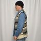 ��60's-70's Vintage Mexican Rag Vest��60's-70's������ơ��� �ᥭ������饰�٥��ȡ˥��꡼��ߥ���󥸡ߥ������� [y-0931]