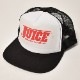 Juice Magazine/Logo Trucker Hat�ʥ��塼���ޥ����� ����åס˥ۥ磻�ȡߥ֥�å� [a-6018]