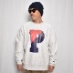 Big P Logo Crewneck SweatshirtʥӥåP åȥġ˥å奰졼 [a-7275]