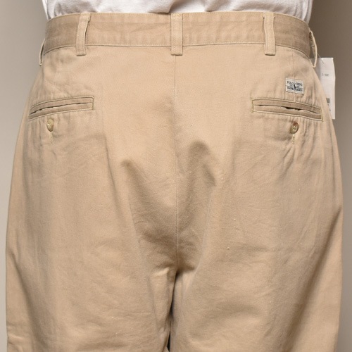 Polo Ralph LaurenUS/Cropped 2Tuck Chino Pantsʥեߥ åץɥΥѥġ˥١/W33 [z-3587]