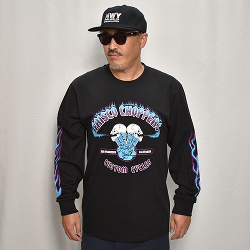415 Clothing/Frisco Choppers L/S T-shirt415 Tġ˥֥åߥ֥롼/ѡץ [a-8176]