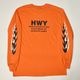 HWY��US/Hawg L/S T-Shirt�ʥ��������֥�塼�磻�ߥ��� T����ġ˥���󥸡ߥۥ磻�ȡߥ֥�å� [a-8210]