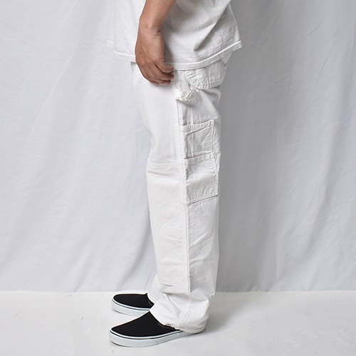 Dickies/White Drill W-Knee Painter Pants（ディッキーズ ペインター