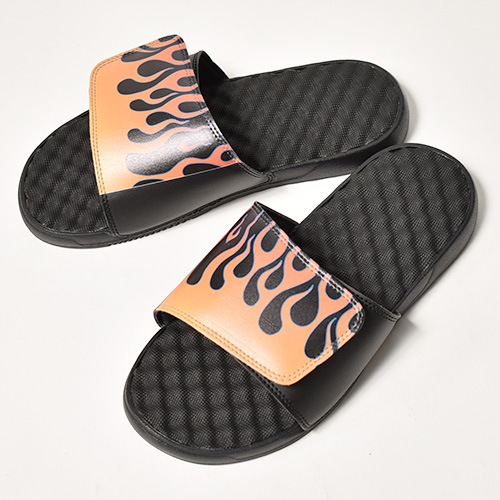ISlide USA×US/Flames Slide Sandals（アイスライド×アス