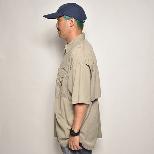 Columbia Sportswear/S/S PFG Fishing Shirtʥӥ եå󥰥ġ˥١/XL [z-5565]