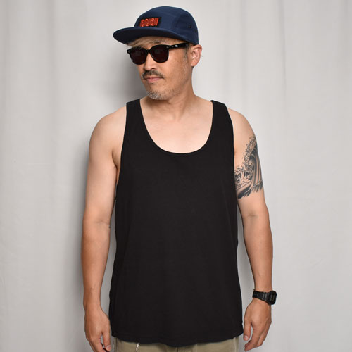 Los Angeles Apparel/Classic Tank Top�ʥ����󥼥륹���ѥ�� ���󥯥ȥåס˥֥�å� [a-7051]