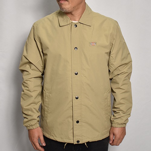 Dickies USA/Oakport Coaches Jacket(ディッキーズ コーチジャケット)ベージュ [a7254