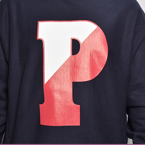 Big P Logo Crewneck SweatshirtʥӥåP åȥġ˥ͥӡ [a-7276]