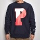 Big P Logo Crewneck SweatshirtʥӥåP åȥġ˥ͥӡ [a-7276]