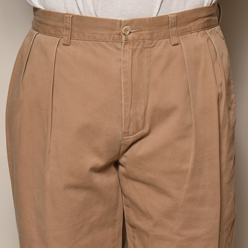 Polo Ralph LaurenUS/Cropped 2Tuck Chino Pantsʥեߥ åץɥΥѥġ˥١/W32 [z-3588]