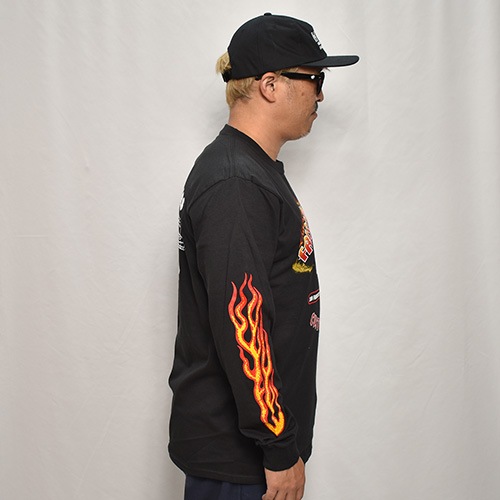 415 Clothing/Frisco Choppers L/S T-shirt��415���������� T����ġ˥֥�å��ߥ�å�/�������� [a-8177]