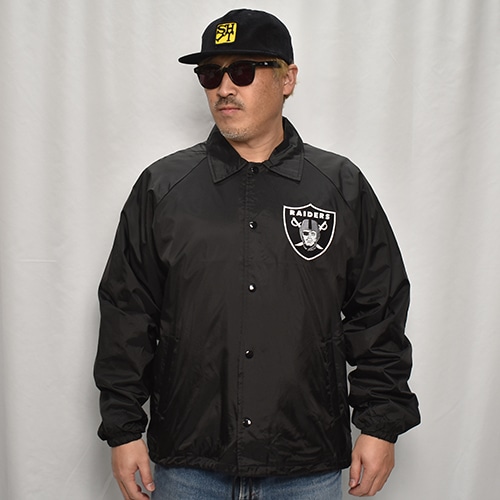 Las Vegas Raiders/Nylon Coach Jacket(レイダース ナイロンコーチ