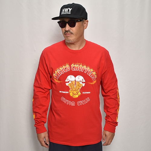 415 Clothing×US/Frisco Choppers L/S T-shirt（415クロージング×アス