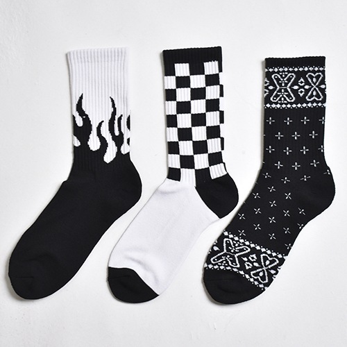Level Socks/Crew Socks�ʥ�٥륽�å��� ���å����� [a-8548]
