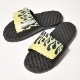 ISlide USA��US/Flames Slide Sandals�ʥ������饤�ɡߥ��� �������˥֥�å��ߥ�������/�饤�� [a-5051]