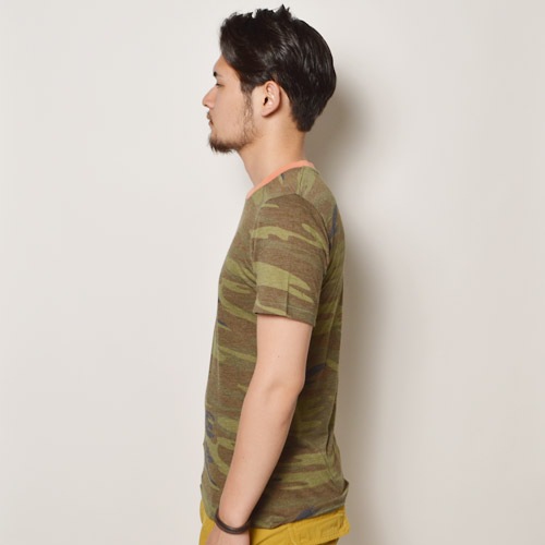 Alternative Apparel/S/S Printed Crew Neck T-Shirt�ʥ��륿�ͥ��ƥ��֥��ѥ�� ���롼�ͥå�T����ġ˥��åɥ��ɥ��� [n-9082]