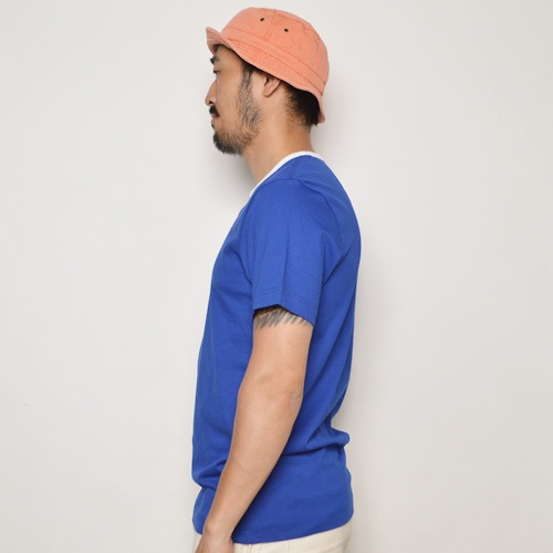 Ralph Lauren/Henly Neck T-shirt�ʥ��ե������ �إ�꡼�ͥå�T����ġ˥֥롼�ߥۥ磻�� [n-9138]