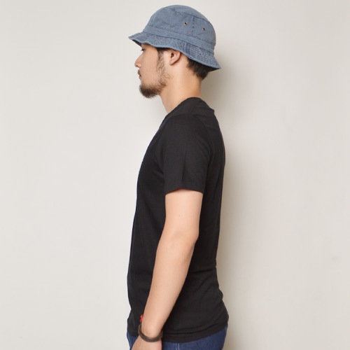 Ralph Lauren/Classic Cotton V-neck T-shirt�ʥ��ե������ V�ͥå�T����ġ˥֥�å� [n-9167]