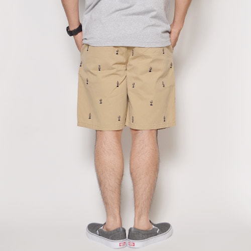 Vans/Dewitt Monogram Tucson Shorts�ʥХ� ���硼�ȥѥ�ġ˥١����� [a-0126]