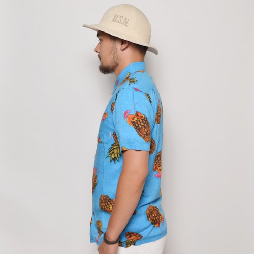 Vans/Vista Aloha ShirtʥХ ϥġ˥֥롼ߥ [a-0295]