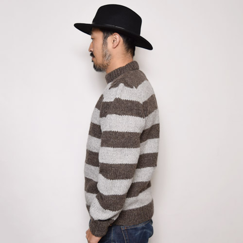 Artesania��US/Border Crew Neck Knit(����ƥ��˥��ߥ��� �ܡ������˥å�)�饤�ȥ��졼�ߥ��������졼 [a-0567]