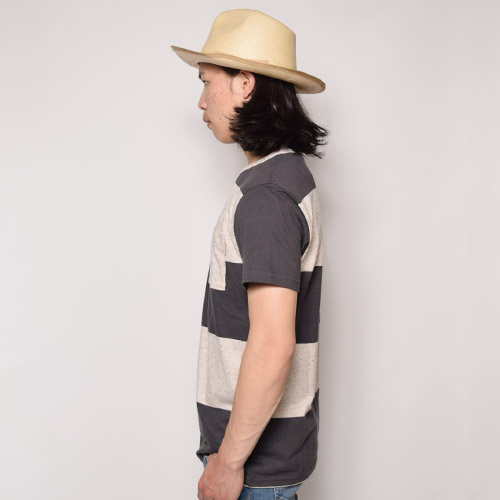 Vans/Beecher Pocket Border T-shirtʥХ ܡTġ˥㥳ߥʥ [a-0877]