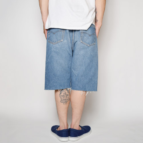 ☆良品 リダン リーバイス カットオフ テーパード デニム パンツ