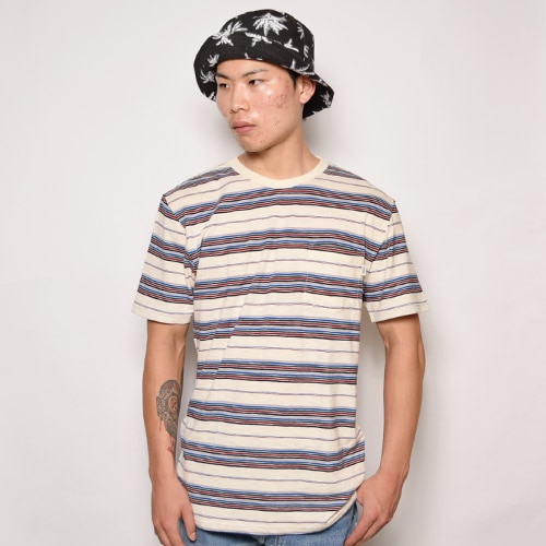 Vans/Breman Border T-ShirtʥХ ޥܡTġ˥ʥޥ [a-1091]