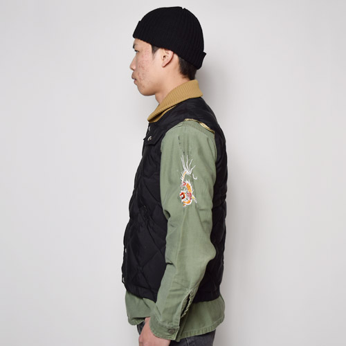 Crescent Down Works×US/Diamond Quilted Down Vest（クレセント