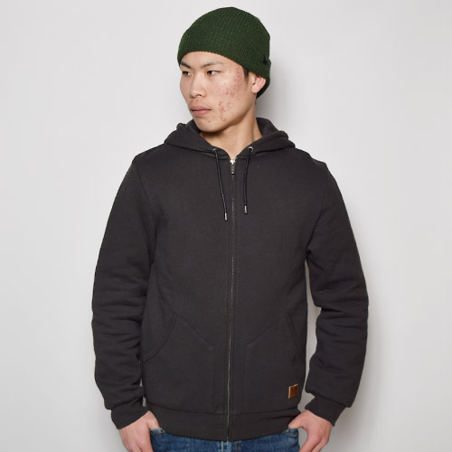Brixton/Billings Zip Hood Sweat Shirt�ʥ֥ꥯ���ȥ� �������åȥѡ������˥����å���ɥ֥�å� [a-1338]