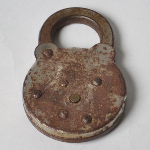 ��Vintage Padlock/Secure Lever(������ơ����ѥɥ��å�)����С� [u-6926]