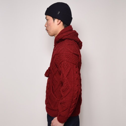 ArtesaniaUS/Pullover Cable Knit Hoodie(ƥ˥ߥ ˥åȥѡ)Сǥ [n-7554]