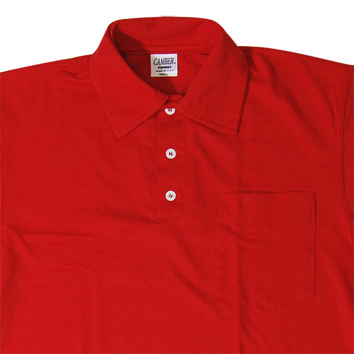 Camber/Polo Shirt/Red [n-2891]