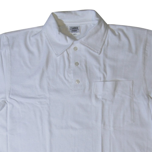 Camber/Polo Shirt/White [n-2887]