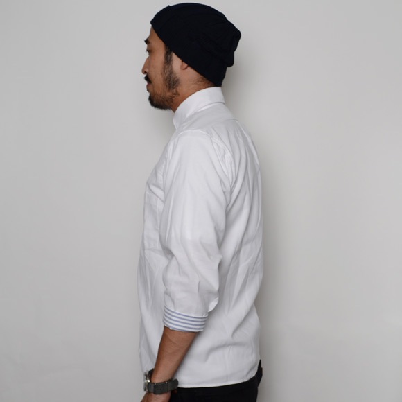 Red Kap��US/Border Roll Up 3/4 Sleeve Shirt�ʥ�åɥ���åסߥ��� 3/4 �����륢�åץ���ġ˥ۥ磻�� [n-7329]