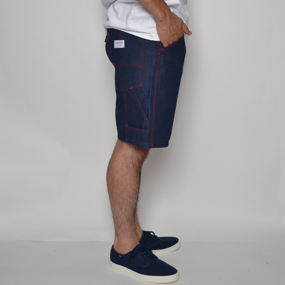 Smith's AmericanUS/8inch Denim Painter Shorts(ߥߥ ǥ˥ڥ󥿡硼)ǥ [n-6904]